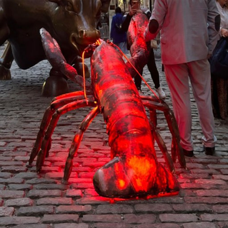 The Bull Lobster Background